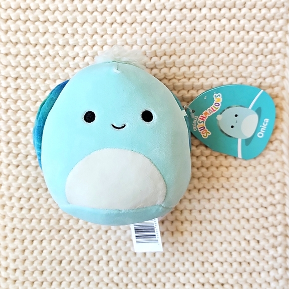 NEW Original Kellytoy Squishmallows 5" Onica The Turtle - Picture 4 of 8